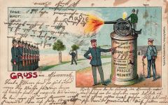 Gruss aus Chemnitz Parole Heimat Sachsen Postkarte AK 1915