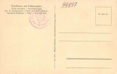 "Falkenstein" bei Tambach-Dietharz i. Thür. Gasthaus AK