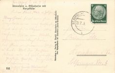 Annenheim a. Ossiachersee mit Kanzelbahn Postkarte AK 1939