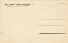 Schloss und Stadtansicht von Ossweil Baden-Württemberg Postkarte AK
