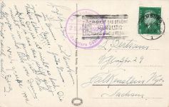 Grün ist das Land, Blick auf Helgoland Schleswig-Holstein Postkarte AK 1929
