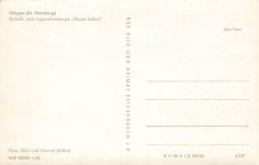 Schloss, jetzt Jugendherberge Neues Leben in Uebigau Brandenburg Postkarte AK