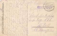 Blick in die Georgstraße in Wilna Litauen Postkarte AK 1917