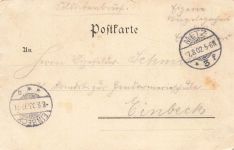 Portrait Graf v. Haeseler, Wohnung und Aufbewahrungsort Metz Frankreich AK 1902