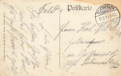 Gasthaus zur Post mit Ansicht auf Lasel Rheinland-Pfalz Postkarte AK 1914