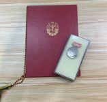 Hervorragender Ausbilder der GST Silbermedaille mit Urkunde 1986