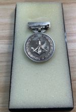 Hervorragender Ausbilder der GST Silbermedaille mit Urkunde 1986