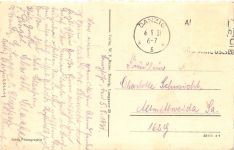 Danzig An der Mottlau Postkarte AK 1931