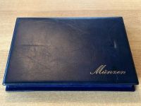 Leer Etui Box Münzkassete mit 5 Auflagen für Münzen, Medaillen