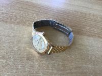 Herren Uhr Armbanduhr Glashütte GUB Wassergeschützt Plaque 20 Mikron