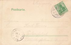 Kaiserliches Schloss in Cadinen bei Elbing Westpreussen Postkarte AK 1905
