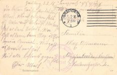 Regiment 101 Graudenz Postkarte 1916