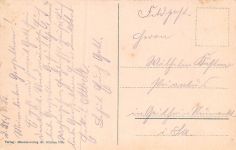 "Erz-Anbtei St. Ottilien O. S. B." vom Zeppelinluftschiff gesehen Postkarte AK