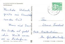 Schiffshebewerk Niederfinow Eberswalde Brandenburg Postkarte AK