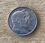 2 Mark Friedrich I von Baden Hochzeit 1906 ohne G Silbermünze