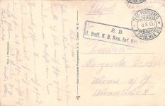 AK Holzschlitter im Wormsatal Postkarte 1915