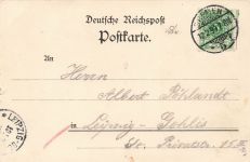 Ansicht Bahnhof mit Strassenbahn in Bremen Postkarte AK 1899