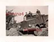 Geländefahrt LKW Daimler-Benz Einheitsfahrgestell Ohrdruf Thüringen