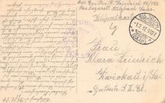 Sulzbach-Saar Knappschaftslazarett Postkarte 1917