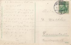 Totalansicht vom Neroberg auf Wiesbaden Hessen Postkarte AK 1912