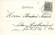 K. S. 5. Inf.-Reg. "Prinz Friedrich August" No 104 Chemnitz AK 1901