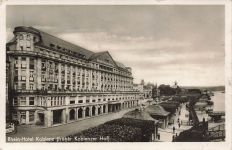 Rhein-Hotel in Koblenz Rheinland-Pfalz Postkarte AK 1938