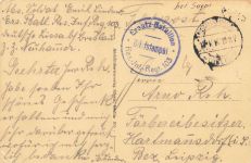 Truppenübungsplatz Neuhammer am Queis Schlesien Postkarte AK 1916