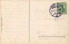 Aus dem Floragarten in Düsseldorf Nordrhein-Westfalen Postkarte AK 1913