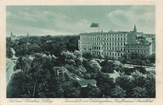 Kuranstalt u. Erholungsheim, Kauffmanns Strandhotel Kolberg Pommern Postkarte AK