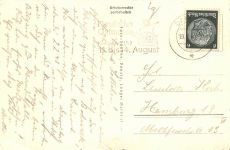 Danzig Jopengasse mit Marienkirche Postkarte AK 1940