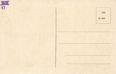 Oderpartie mit Vorstadt Berg Crossen an der Oder Ostbrandenburg Postkarte AK