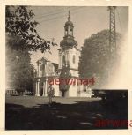 Wasserpumpe an der Kirche in Bromberg Westpreussen Polen