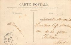 AK Boulogne-sur-Mer Quai Gambetta Strassenbahn 1908