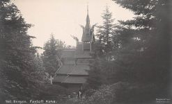Bergen Fantoff Kirke Postkarte AK