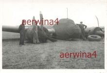Bruchlandung Flugzeug Ju 88 Lehrgeschwader 1 Flugplatz Plovdiv Bulgarien