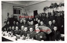 Deutsche Soldaten Besatzungstrupp Weihnachtsfeier Kaserne Hrubieszow Polen