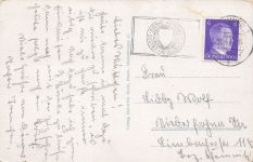 AK Dortmund Grafenhof Hauptpost Kirche Theater 1943 NRW gelaufen Panorama