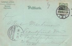 Rathhaus Bremen Erbaut 1405-1407 Postkarte AK 1898