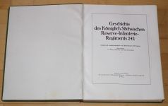 Regimentsbuch Königlich Sächsischen Reserve-Infanterie-Regiments 242