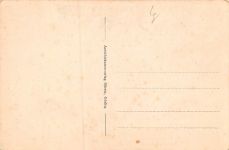 Kriegers Abschied Gedenkenhalle in Görlitz Sachsen Postkarte AK