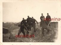 Soldaten beim Flak Stellungsbau Braunschweig