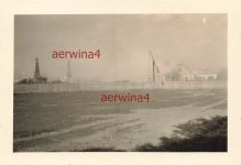 Verbranntes Dorf Rauchwolken in Grabowiec Polen