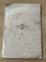 Heft 1.WK Gedichte aus Eiserner Zeit 1914/15 Von Otto Johannsen