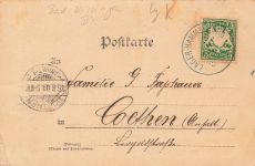 Gruß aus dem Lager Hammelburg Bayern Patriotika Postkarte AK 1901