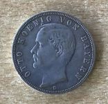 5 Mark Otto König von Bayern 1898 D Kaiserreich Silber