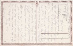 Russische Landschaft Krajobraz wiejski Postkarte AK 1917