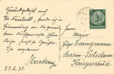 Wiener-Neustadt Theres. Militätakademie Postkarte AK 1938