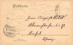 Regimentskarte geprägt Königin Elisabeth Garde-Gren.-Regt. Nr. 3 1904 Berlin