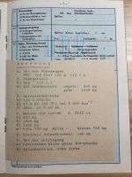 KFZ Brief Kraftfahrzeugbrief, Fahrzeugbrief, VR Polen, Polski Fiat 125 P, 1978