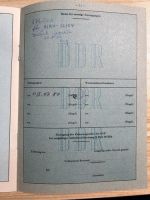 KFZ Brief Kraftfahrzeugbrief, Fahrzeugbrief, VR Polen, Polski Fiat 125 P, 1978